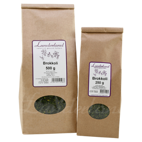 Lunderland Brokkoli 500 g für Hunde
