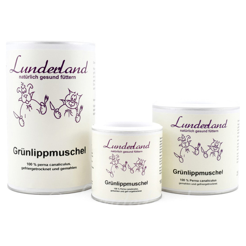 Lunderland Grünlippmuschel 250 g für Hunde