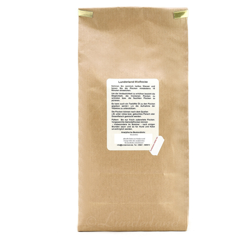 weitere Abbildung Lunderland Mixflocke 1 kg fr Hunde