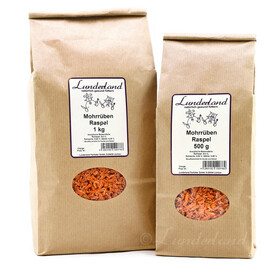 Abbildung Lunderland Mohrrbenraspel 500 g fr Hunde