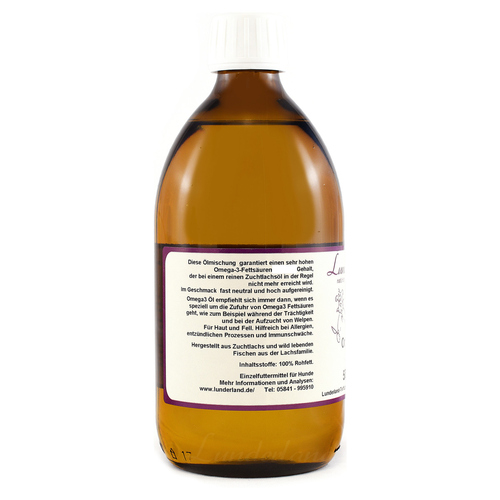 weitere Abbildung Lunderland Omega3 l 500 ml fr Katzen