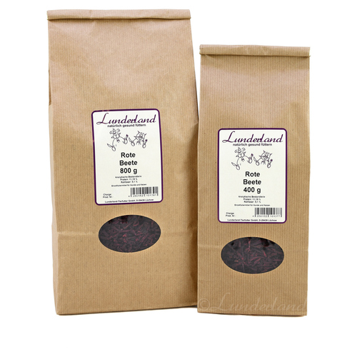 Lunderland Rote Beete Raspel 800 g für Hunde