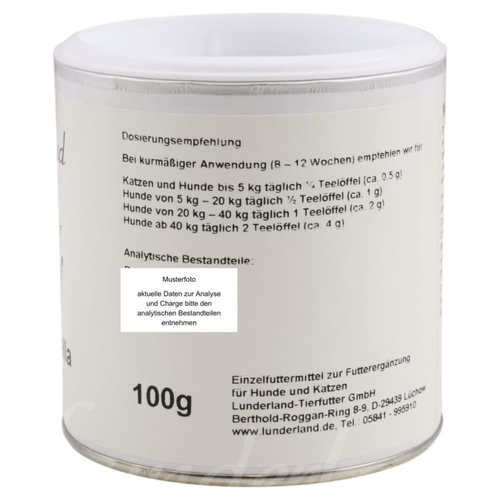 weitere Abbildung Lunderland Sonnen Chlorella 100 g fr Katzen
