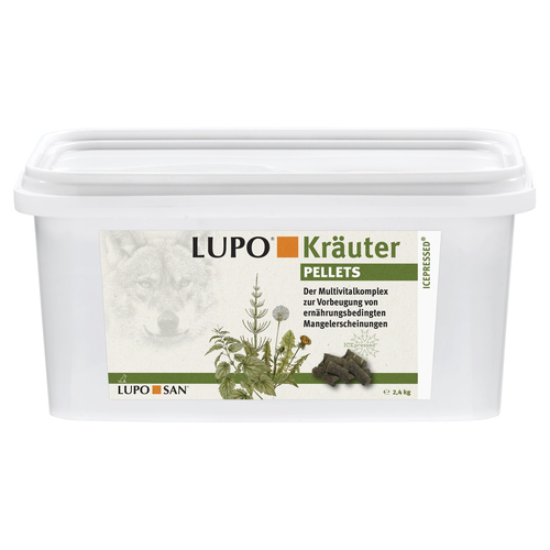 Luposan Kräuter Pellets 2,4 kg Eimer