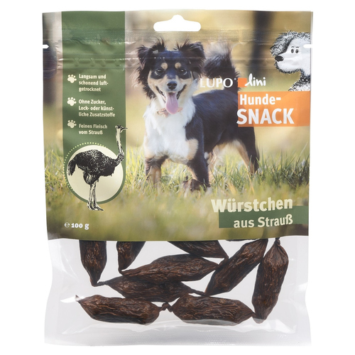 Luposan Lupolini Hundewürstchen Strauß 100 g