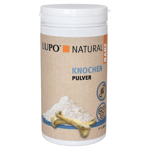 Luposan Natural Knochen Pulver 1200 g für Hunde