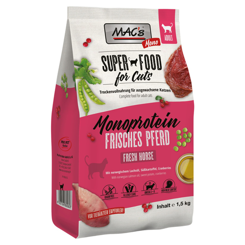 MACs Adult Monoprotein frisches Pferd 1,5 kg