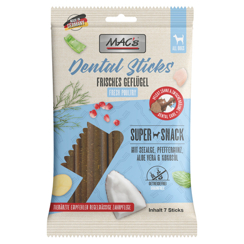 MACs Dental Sticks Frisches Geflügel 190 g
