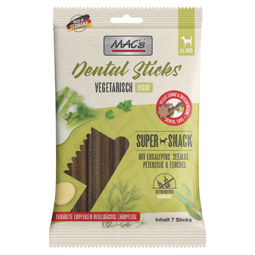 MACs Dental Sticks Vegetarisch 190 g