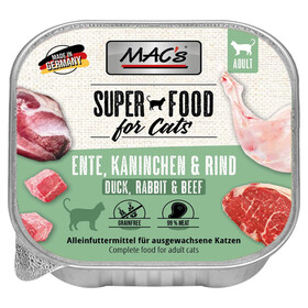 Abbildung MACs Ente, Kaninchen & Rind 85 g - 16 Stck
