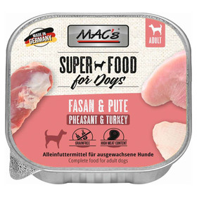 Abbildung MACs Fasan & Pute 150 g - 10 Stck