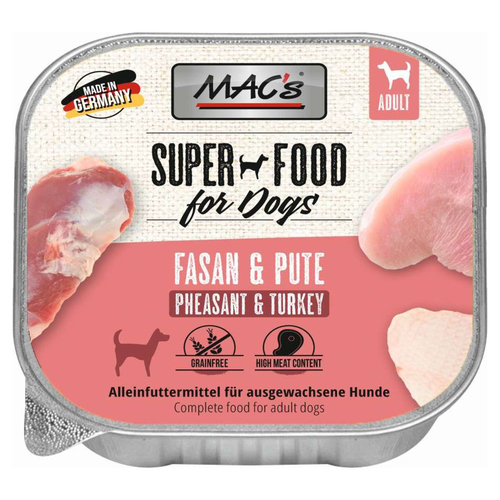 MACs Fasan & Pute 150 g - 10 Stück
