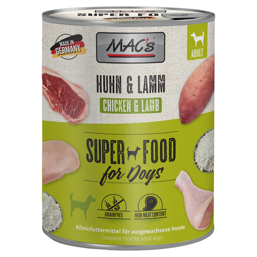 MACs Hühnchen & Lamm 800 g - 6 Stück