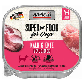 Abbildung MACs Kalb & Ente 150 g - 10 Stck
