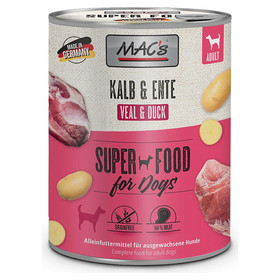 Abbildung MACs Kalb & Ente 800 g - 6 Stck