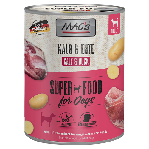 MACs Kalb & Ente 800 g - 6 Stück