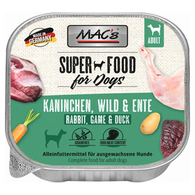 Abbildung MACs Kaninchen, Wild & Ente 150 g - 10 Stck
