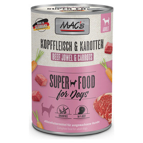 Abbildung MACs Kopffleisch & Karotten 400 g - 6 Stck