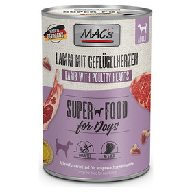 Abbildung MACs Lamm & Geflgelherzen 400 g - 6 Stck