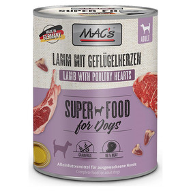 Abbildung MACs Lamm & Geflgelherzen 800 g - 6 Stck