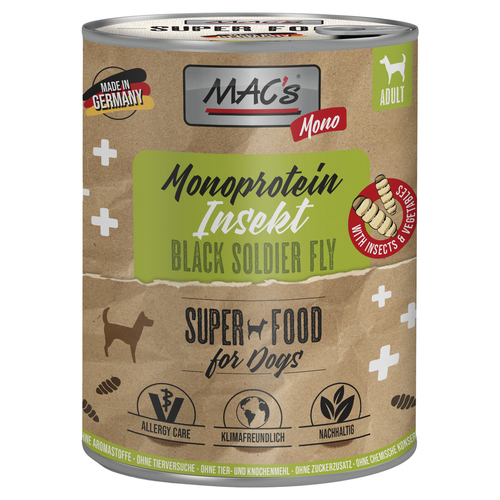 MACs Mono Insekten 750 g - 6 Stück