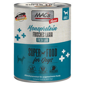 Abbildung MACs Mono Sensitive mit Lamm fr Hunde 800 g - 6 Stck