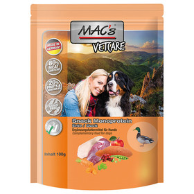 Abbildung MACs Mono Snack Ente 100 g - 9 Stck