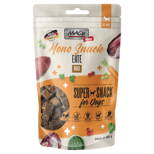 MACs Mono Snack Ente 100 g - 9 Stück