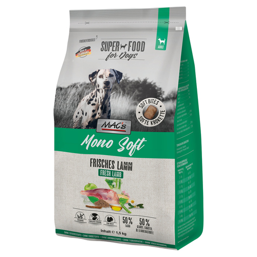 MACs Mono Soft Frisches Lamm 1,5 kg