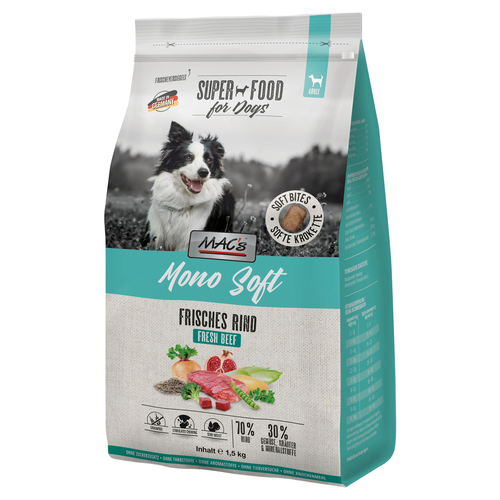 MACs Mono Soft Frisches Rind 1,5 kg