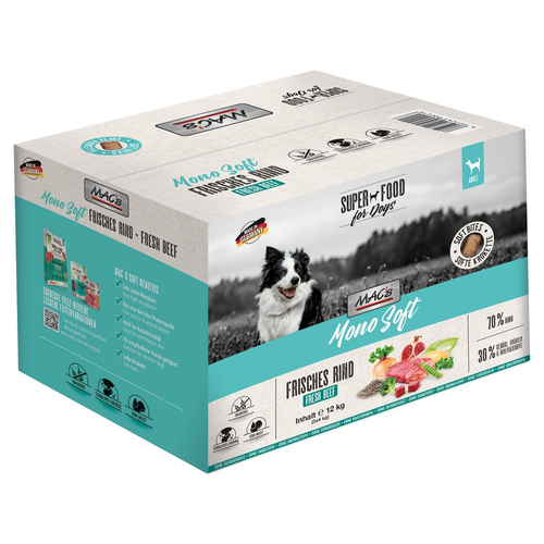 MACs Mono Soft Frisches Rind 12 kg