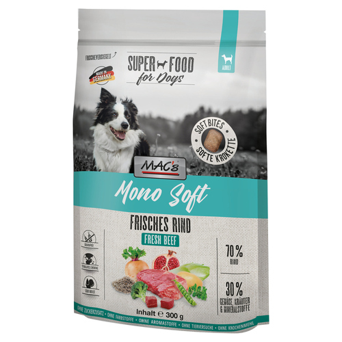 MACs Mono Soft Frisches Rind 300 g