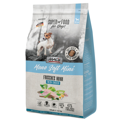 MACs Mono Soft Mini Frisches Huhn 1,5 kg