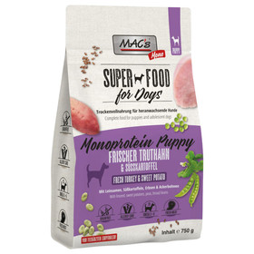 Abbildung MACs Monoprotein Puppy frischer Truthahn 750 g