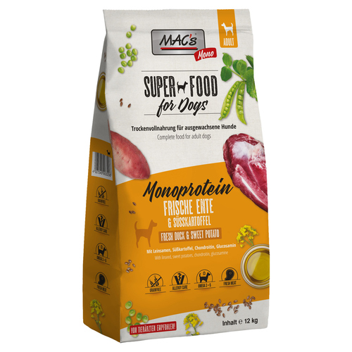 MACs Monoprotein frische Ente 12 kg