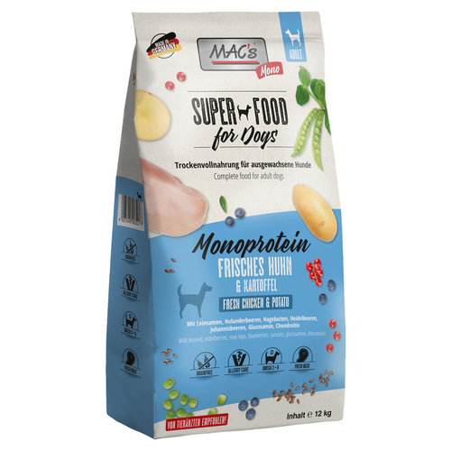 MACs Monoprotein frisches Huhn 12 kg
