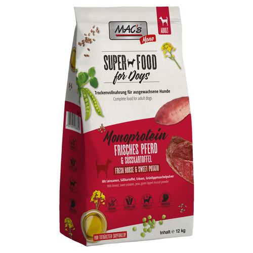 MACs Monoprotein frisches Pferd 12 kg