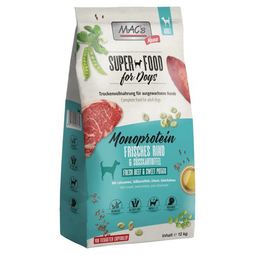 MACs Monoprotein frisches Rind 12 kg