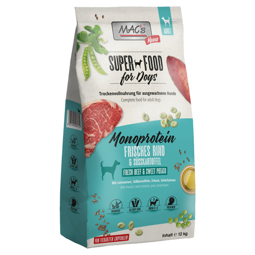MACs Monoprotein frisches Rind 12 kg