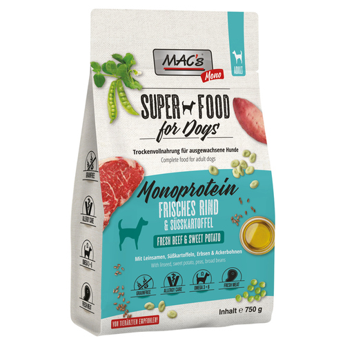 MACs Monoprotein frisches Rind 750 g