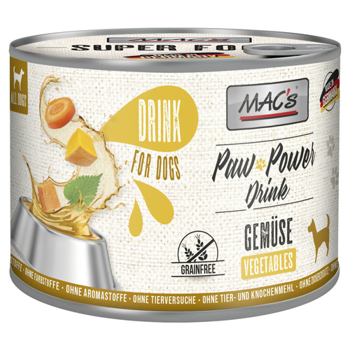 MACs Paw Power Drink Gemüse 200 g - 6 Stück