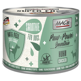 Abbildung MACs Paw Power Smoothie Huhn - Haut & Fell 200 g - 6 Stck