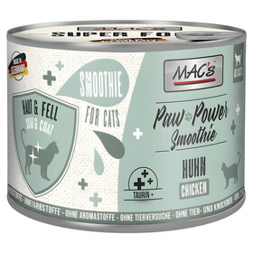 Abbildung MACs Paw Power Smoothie Huhn - Haut & Fell 200 g - 6 Stck