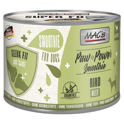 MACs Paw Power Smoothie Rind - Gelenk Fit 200 g - 6 Stück