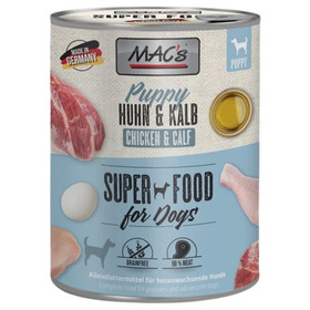 Abbildung MACs Puppy mit Huhn & Kalb 800 g - 6 Stck