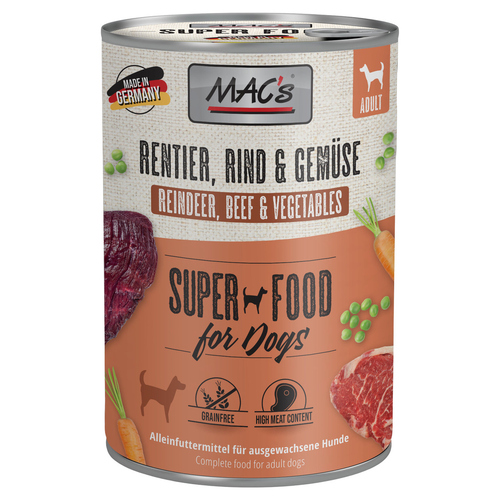 MACs Rentier, Gemüse & Pasta 400 g - 6 Stück