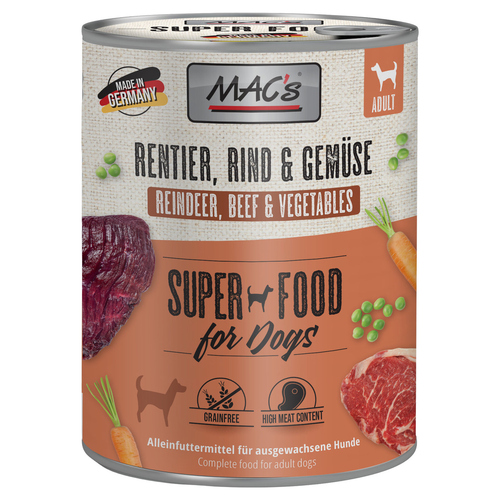 MACs Rentier, Gemüse & Pasta 800 g - 6 Stück