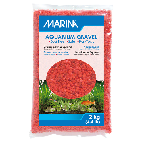 Marina Aquarienkies Gravel Orange 2 kg