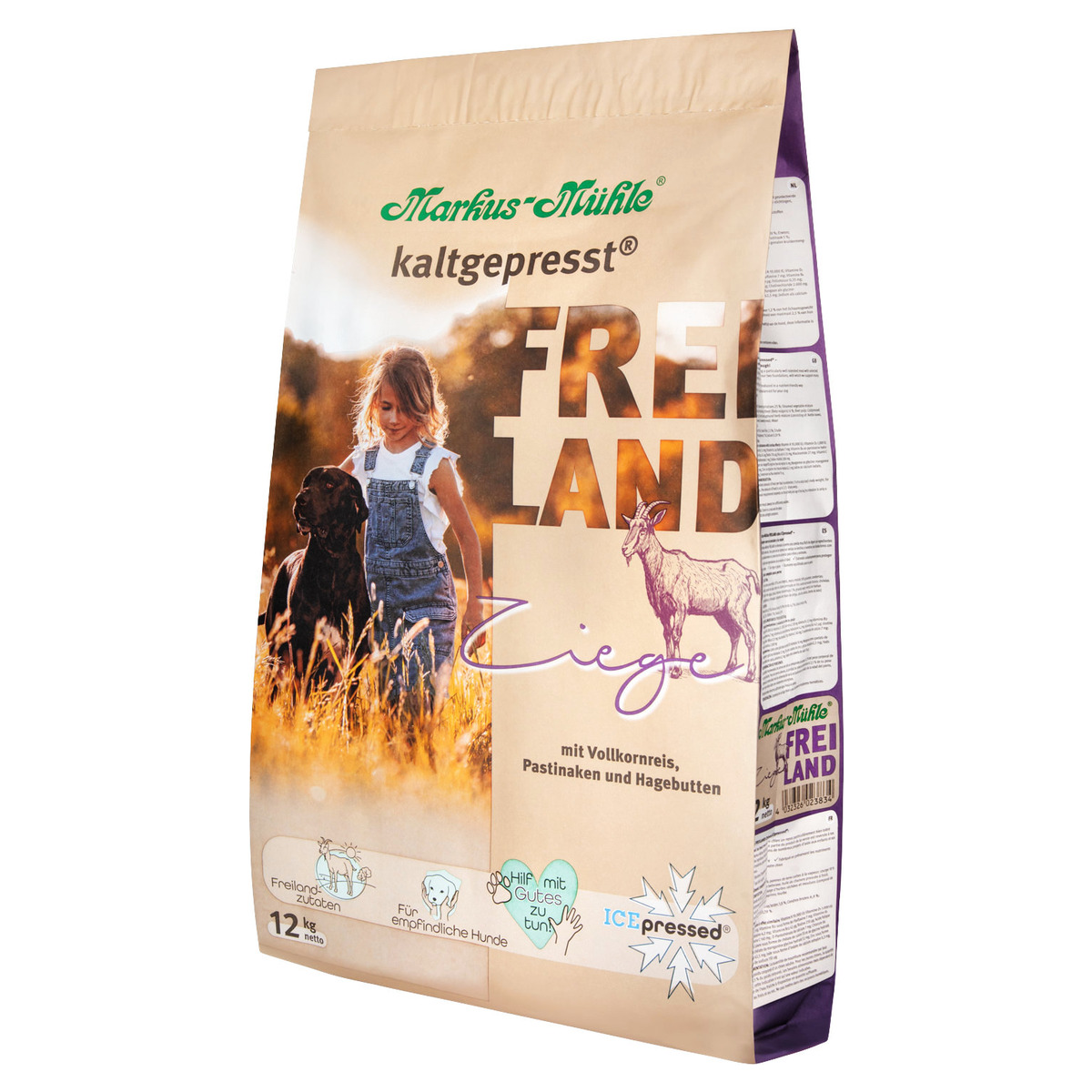 Markus-Mühle Freiland Ziege 12kg | Sensitiv & Getreidefrei