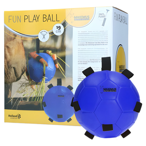 weitere Abbildung Maximus Fun Play Ball mit Schlaufe blau